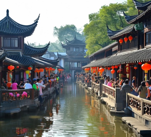 水乡韵，湖州庆典游——十大打卡胜地揭晓,水乡韵，湖州庆典游——十大打卡胜地揭晓,古城,美食,古迹,第1张