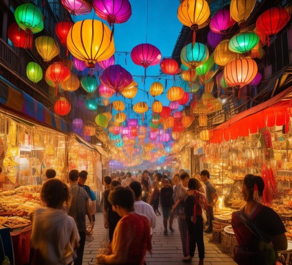 临邑夜市，狂欢的璀璨秘境,临邑夜市，狂欢的璀璨秘境,探秘,美食,夜生活,第1张