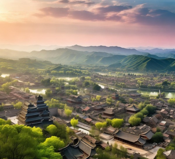 应县周边自然风光与历史遗迹之旅,应县周边自然风光与历史遗迹之旅,古城,第1张