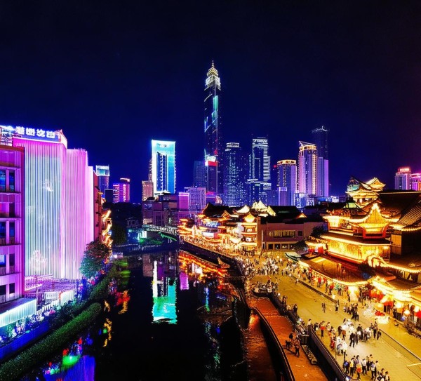 湘潭夜色风情手册，揭秘城市的璀璨,湘潭夜色风情手册，揭秘城市的璀璨,美食,夜生活,第1张