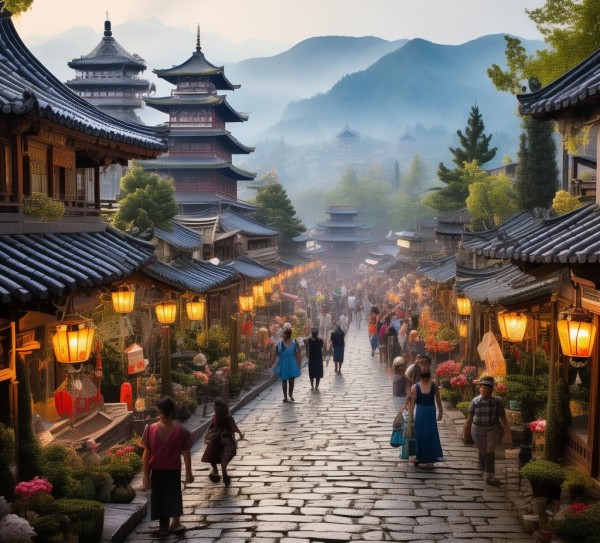 平古城风华之旅，必游十大景点推荐,平古城风华之旅，必游十大景点推荐,古城,美食,古韵,第1张